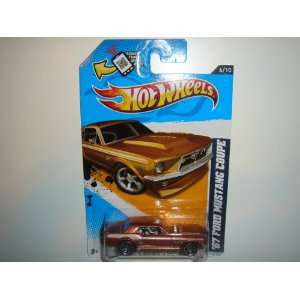 2012 Hot Wheels Muscle Mania   Ford 67 Ford Mustang Coupe Copper #116 