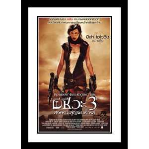 Resident Evil Extinction 20x26 Framed and Double Matted Movie Poster 