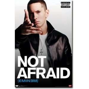  Eminem Not Afraid Hip Hop Rap Music Poster 22.5 x 34 