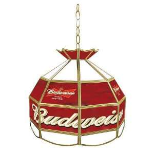  Budweiser 16 inch Tiffany Lamp Light Fixture: Sports 