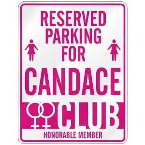   RESERVED PARKING FOR CANDACE  Home Improvement