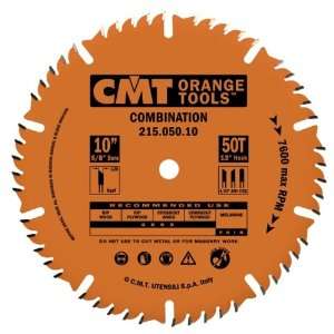 CMT 215.050.10 10 x 50 Tooth, .126 Kerf, 5/8 Bore Combination 