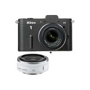  Nikon 1 V1 Mirrorless 10.1 Megapixels Digital Camera with 
