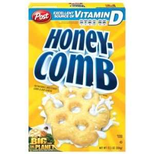 Post Honey Comb Cereal 12.5 oz (Pack of 12):  Grocery 