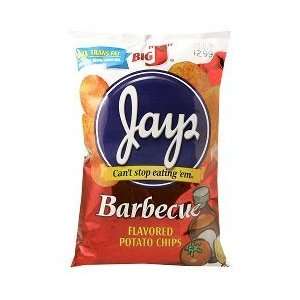 Jays BBQ Potato Chips 1 oz 00300:  Grocery & Gourmet Food