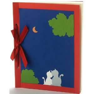  Handcrafted Paper Photo Album with Cat Design Baby