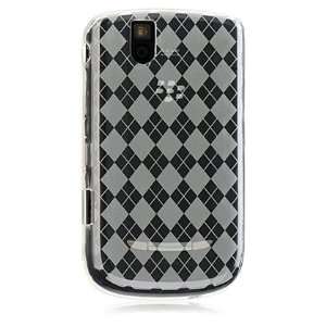  BLACKBERRY 9630 / TOUR CRYSTAL SKIN CASE CLEAR CHECKER 