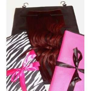  Pukka Hair Extensions   Pink Storage Bag / Case / Wrap to 
