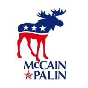  McCain Palin Moose Button Arts, Crafts & Sewing