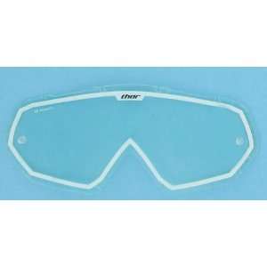 Thor Youth Enemy Goggle Tear Off Lenses , Color: Clear/White 2602 0236