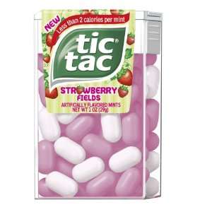 Tic Tacs Big Pack Strawberry Fields 36 Pack  Grocery 