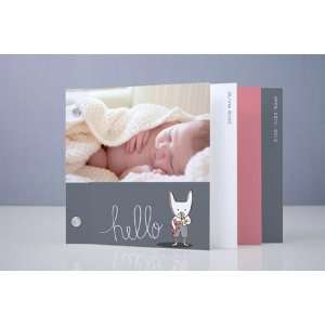    Baby Bunny Birth Announcement Minibooks