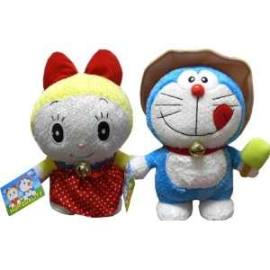  Doraemon DX 12 inch Plush Set 06100: Toys & Games