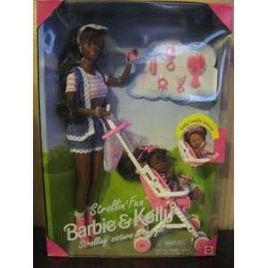  Strollin Fun Barbie & Kelly   African American Version 