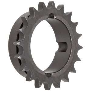 Sprocket, Hardened Teeth, Taper Bushed, Type B Hub, Single Strand, 08B 