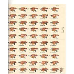   Sheet of 50 X 1 Dollar Us Postage Stamps Scot #1341 