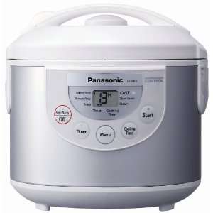  Panasonic SR TMB10 5 1/2 Cup Rice Cooker/Warmer, Silver 