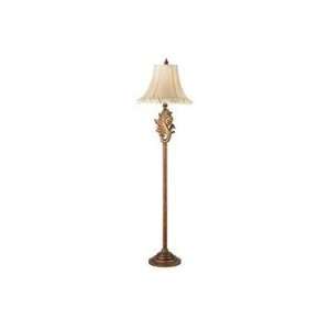  4 10049   Pierce Paxton Golden Floor Lamp: Home 