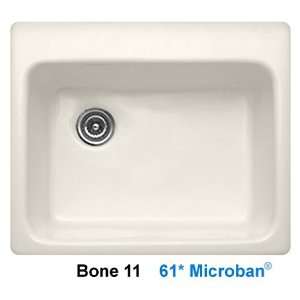 CorStone 10311 Bone Bristol Bristol Single Bowl Self Rim Kitchen Sink 
