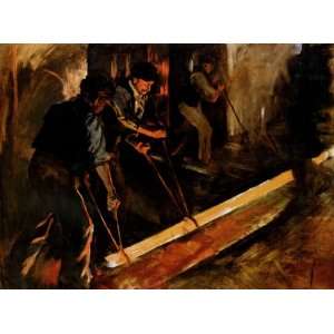   Alexander Forbes   24 x 18 inches   Forging Steel, The Steel Mill