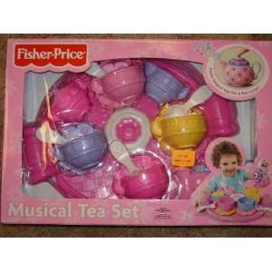  Fisher Price Musical Tea Set: Toys & Games