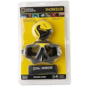  Nat Geo Mariner Combo Mask Snorkel Set: Sports & Outdoors