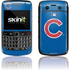  Chicago Cubs   Solid Distressed skin for BlackBerry Bold 