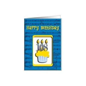  108th Birthday Cupcake, Happy Birthday Card Toys & Games