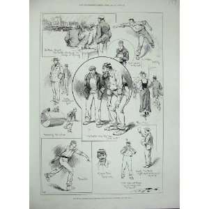   : 1896 Cricket Match Sport England Australia Oval Men: Home & Kitchen