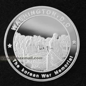  Korean War Memorial Silver Coin: Everything Else