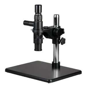  11X 80X Inspection Zoom Monocular Microscope w/ Coaxial 