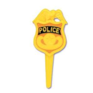  12 pc Police Officer Badge Cupcake Picks: Everything Else