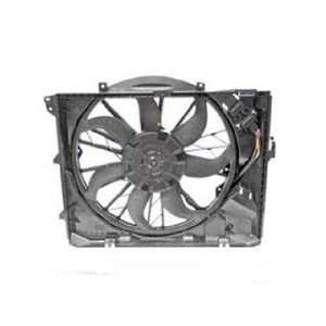  2008 2011 BMW 128i CONVERTIBLE AUXILIARY FAN ASSEMBLY 