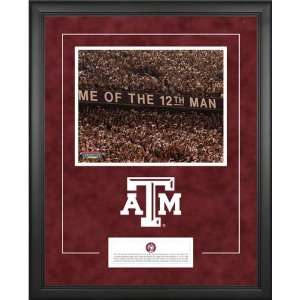   18x22 Framed Tradition Plaque  Details: 12th Man: Sports & Outdoors