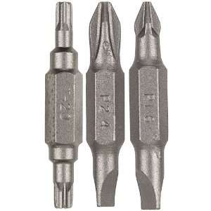 Vermont American 16289 3 Piece Extra Hard Double Ended Screwdriver Bit 
