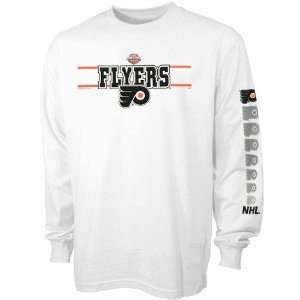   Flyers White Game Speed Long Sleeve T shirt