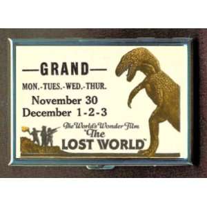 LOST WORLD 1925 DINOSAUR MONSTER ID Holder Cigarette Case Wallet Made 