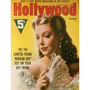   Movie Poster Hollywood Magazine Cover 1930 s Style B: Home & Kitchen