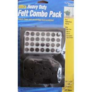 Ultra Heavy Duty Felt Combo Pack: Protects Floors & Counter Tops From 