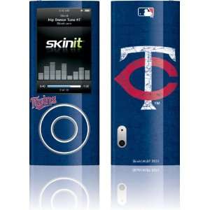  Skinit Minnesota Twins   Solid Distressed Vinyl Skin for 