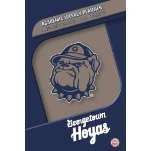  Georgetown Hoyas 5x8 Academic Weekly Assignment Planner 