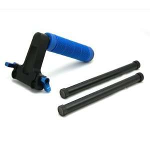 Professional Hand Grip Handle with Clamp Block and Standard 15mm Rods 