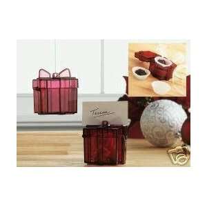  Tupperware Holiday Ornament/Place Card Holders/Gift Box 