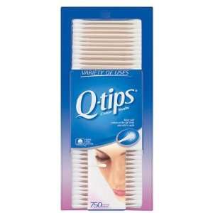  Q Tips Cotton Swabs 750 ct. (Pack of 5) Beauty