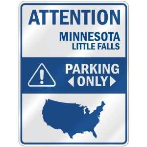  ATTENTION  LITTLE FALLS PARKING ONLY  PARKING SIGN USA 