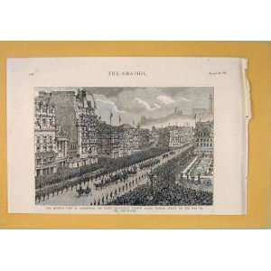 Royal Procession Edinburgh Queen Princes Street 1886:  Home 