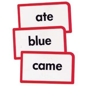  Low Vision Braille Flash Cards Sight Words A Health 