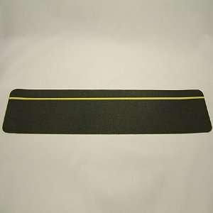   Anti Slip Cleats: 6 in. x 24 in. (Black with Single Yellow Stripe