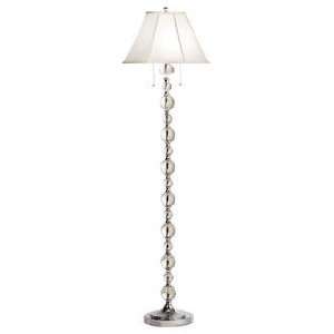  Glass Orbs and Brushed Nickel Floor Lamp: Home Improvement