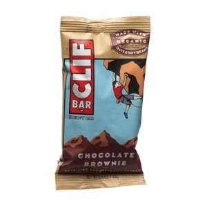 CLIF BAR: Chocolate Brownie Energy Bar: 12 Count:  Grocery 